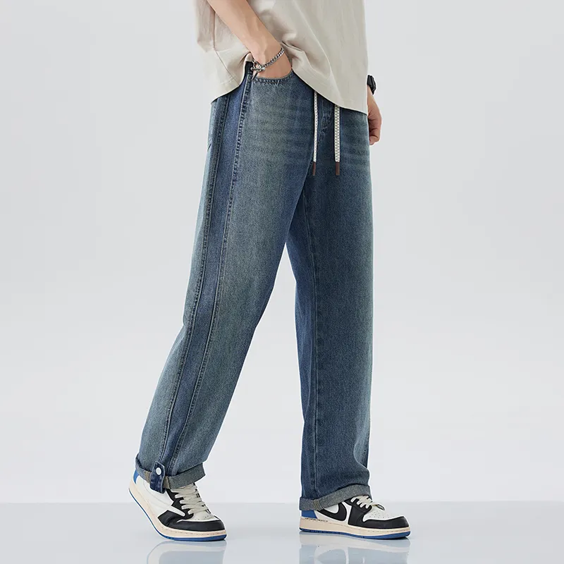 AYEA Jeans Unisex Light Vintage Blue-3