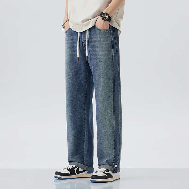 AYEA Jeans Unisex Light Vintage Blue-4