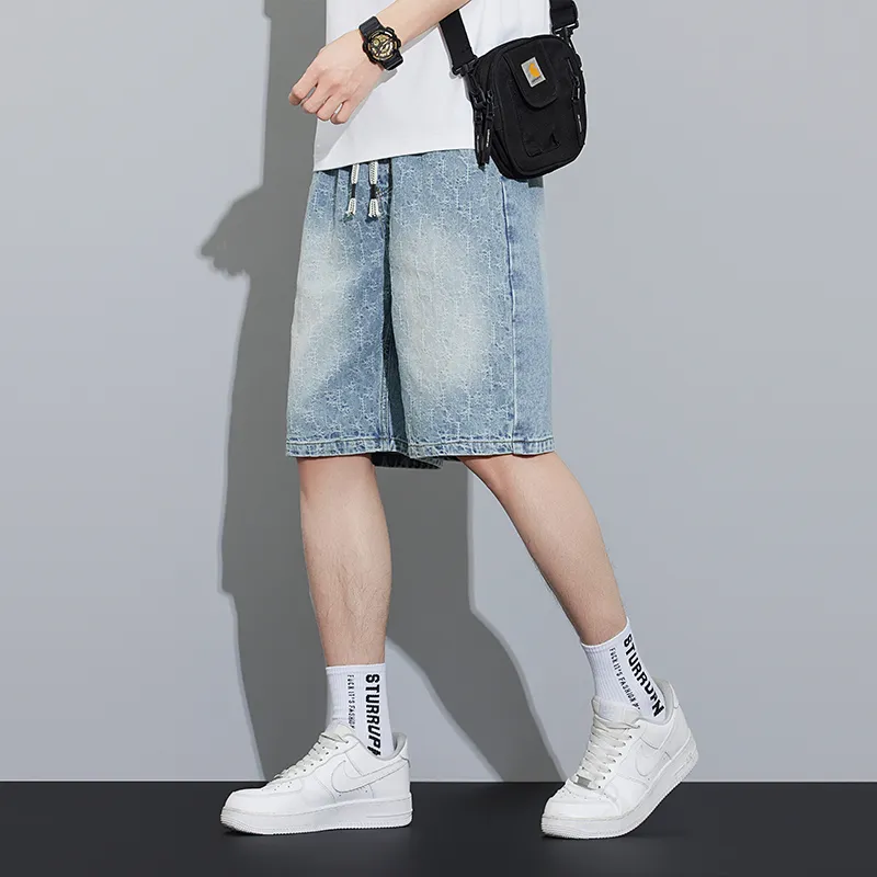 AYEA Denim Shorts Unisex Light Blue-3