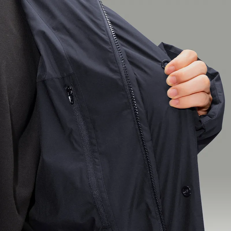LUXIAOJUN Down Jacket Unisex Black-3
