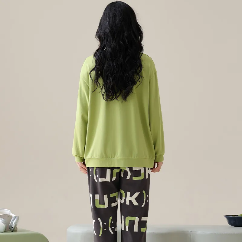 Qiao Ni Tong Pajama Set Women's Image Color-1