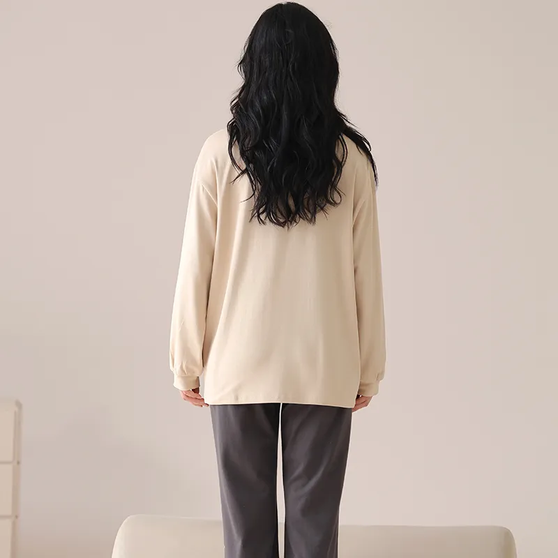 Qiao Ni Tong Pajama Set Women's Image Color-1