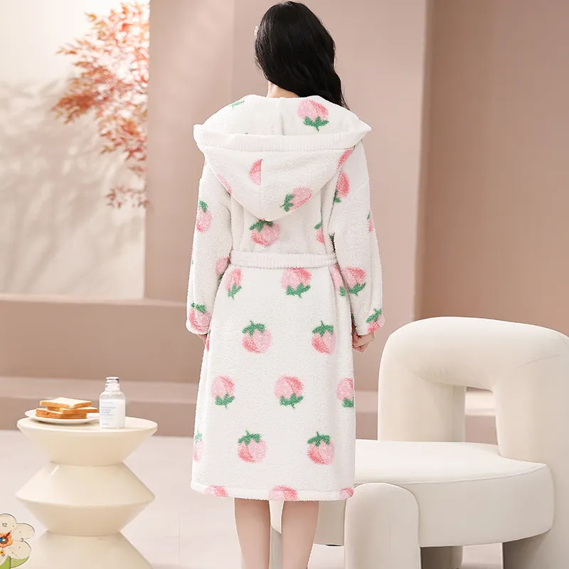 Qiao Ni Tong Bath Robes Women's Image Color-1