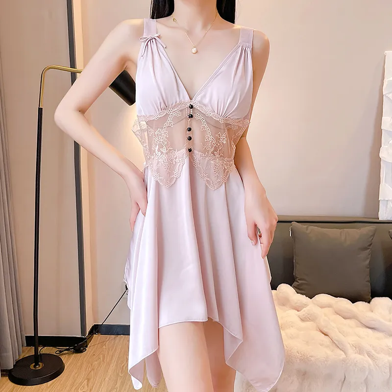 Qiao Ni Tong Nightgown Women's Image Color-1