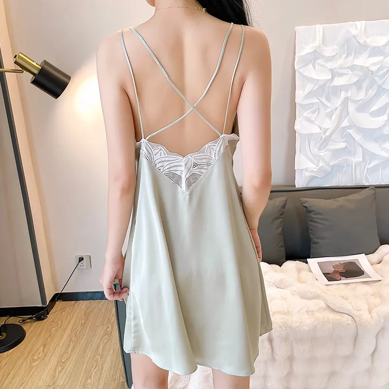 Qiao Ni Tong Nightgown Women's Image Color-2