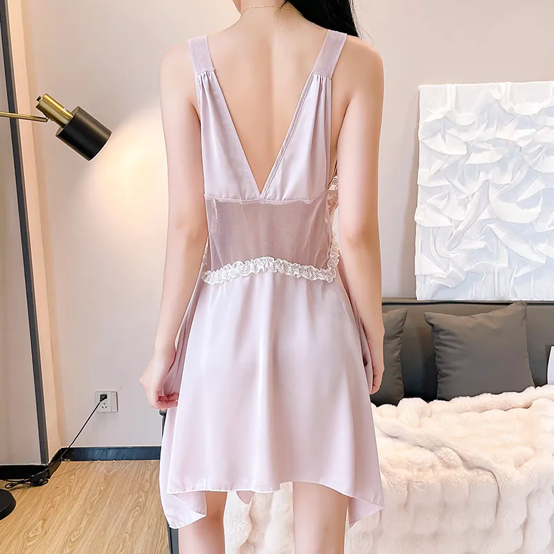Qiao Ni Tong Nightgown Women's Image Color-2