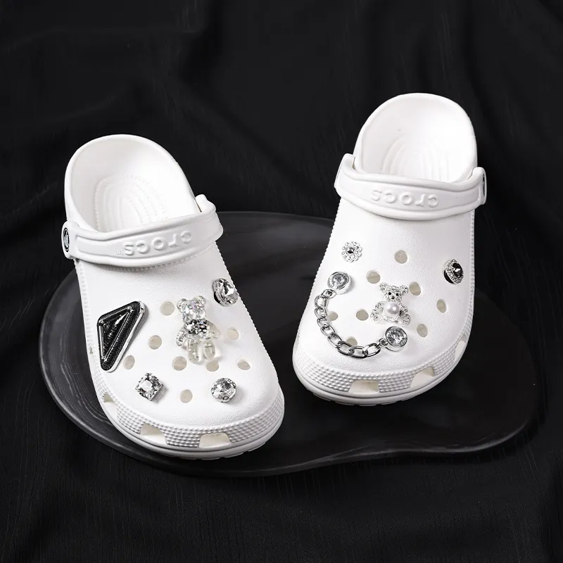 ZUOWEISHIJIA Resin Compatible With Crocs Decoration Shoe Charms, Cute Versatile DIY All Shoe Charm Unisex-4