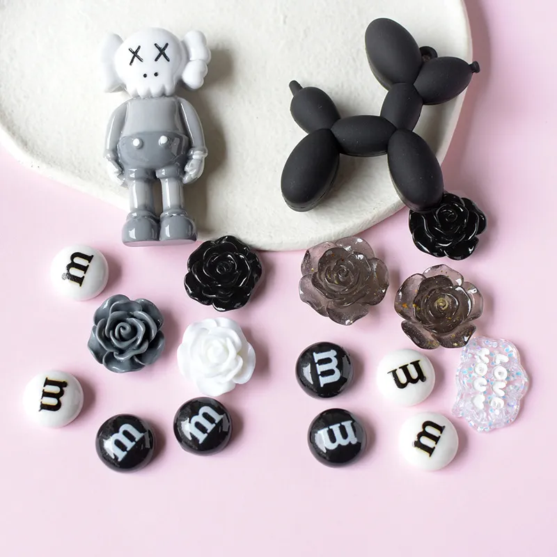 ZUOWEISHIJIA Resin Individual Versatile All Shoe Charm Unisex-5