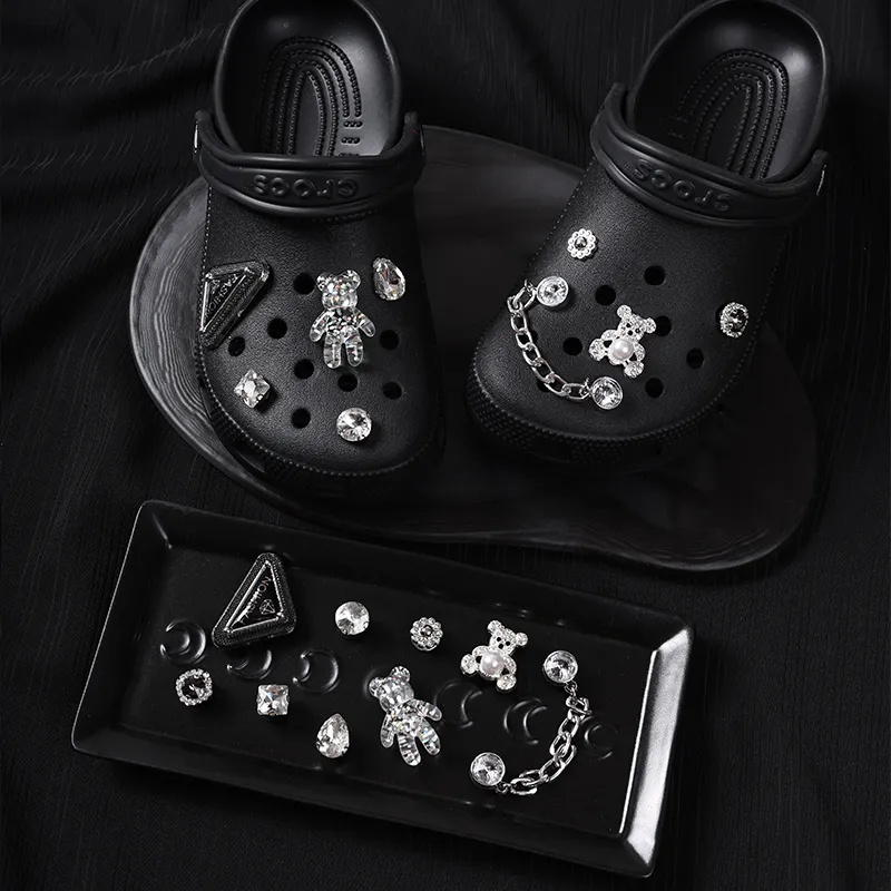 ZUOWEISHIJIA Resin Compatible With Crocs Decoration Shoe Charms, Cute Versatile DIY All Shoe Charm Unisex-1