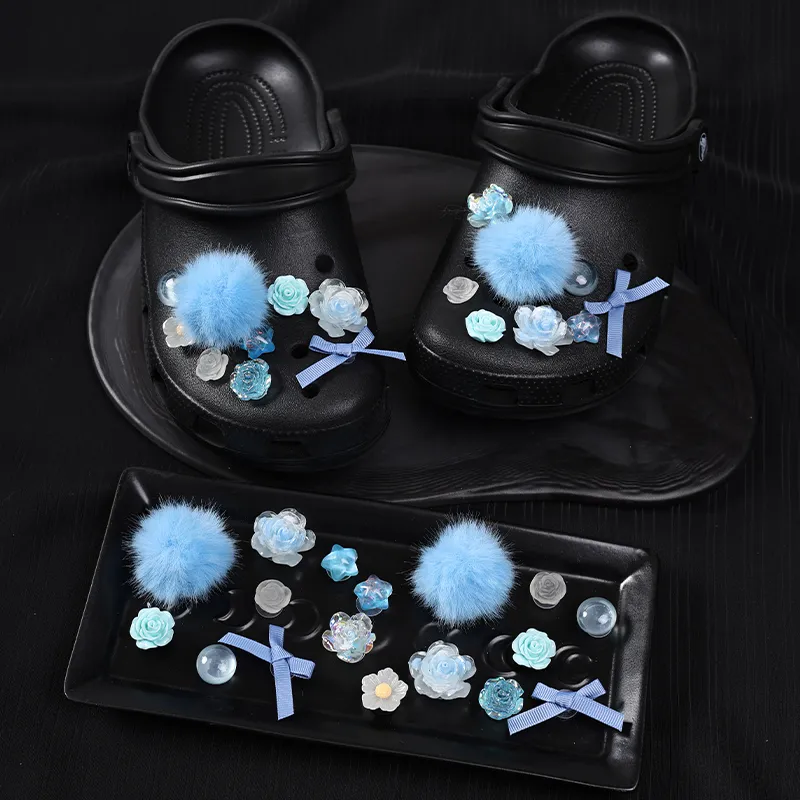 ZUOWEISHIJIA Resin Shoe Accessories Unisex-4