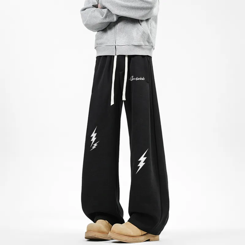 7 SEVFUN Casual Pants Unisex Dark Gray-11