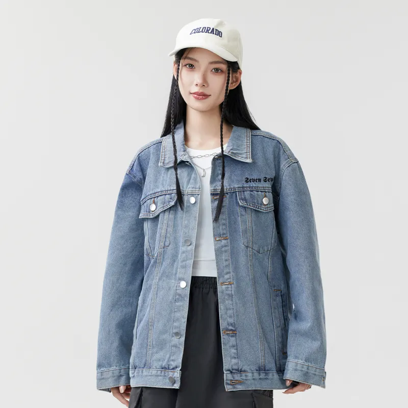 7 SEVFUN Denim Jackets Unisex-11