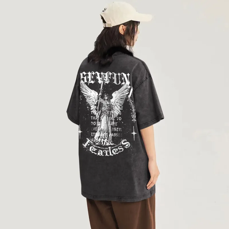 7 SEVFUN T Shirts Unisex Black-3