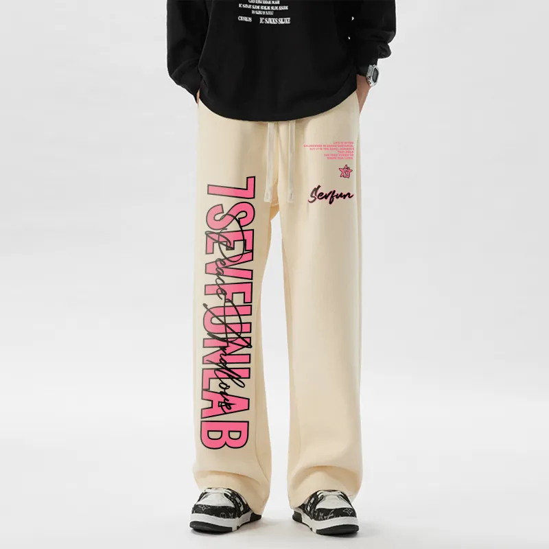 7 SEVFUN Casual Pants Unisex Black-22
