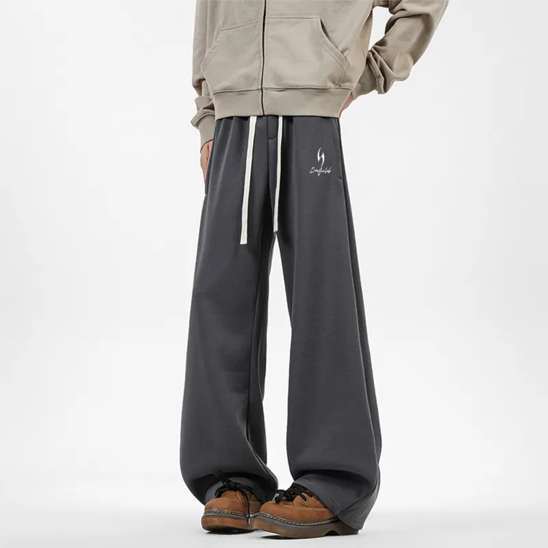 7 SEVFUN Casual Pants Unisex Dark Gray-2