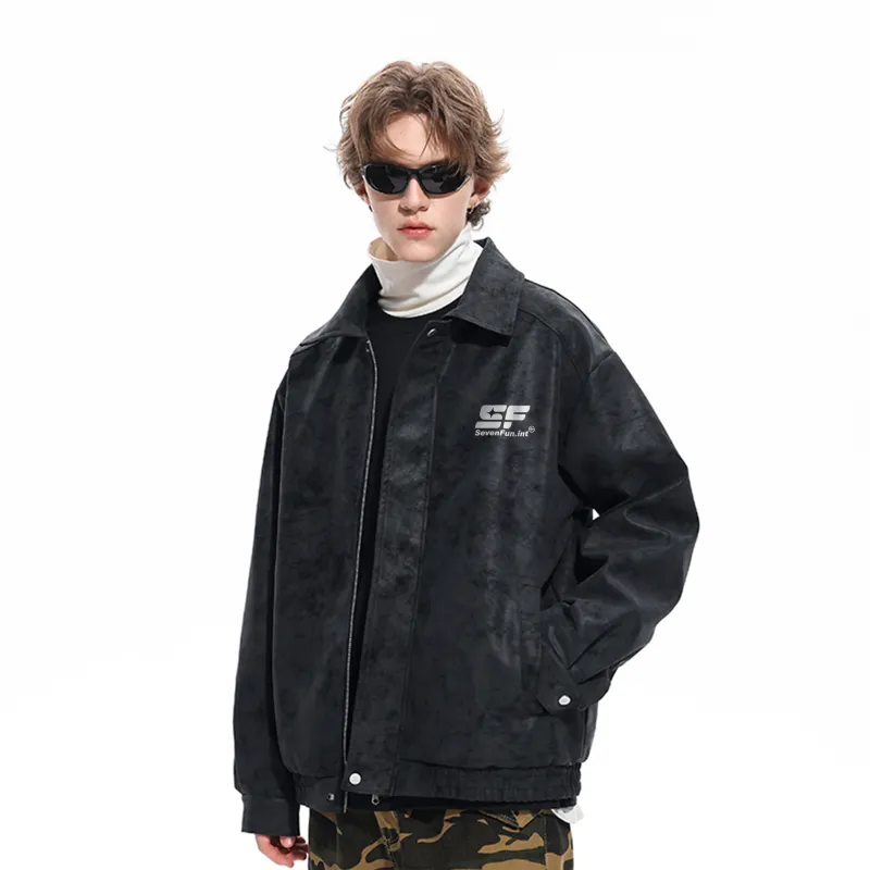 7 SEVFUN Leather Jackets Unisex-14
