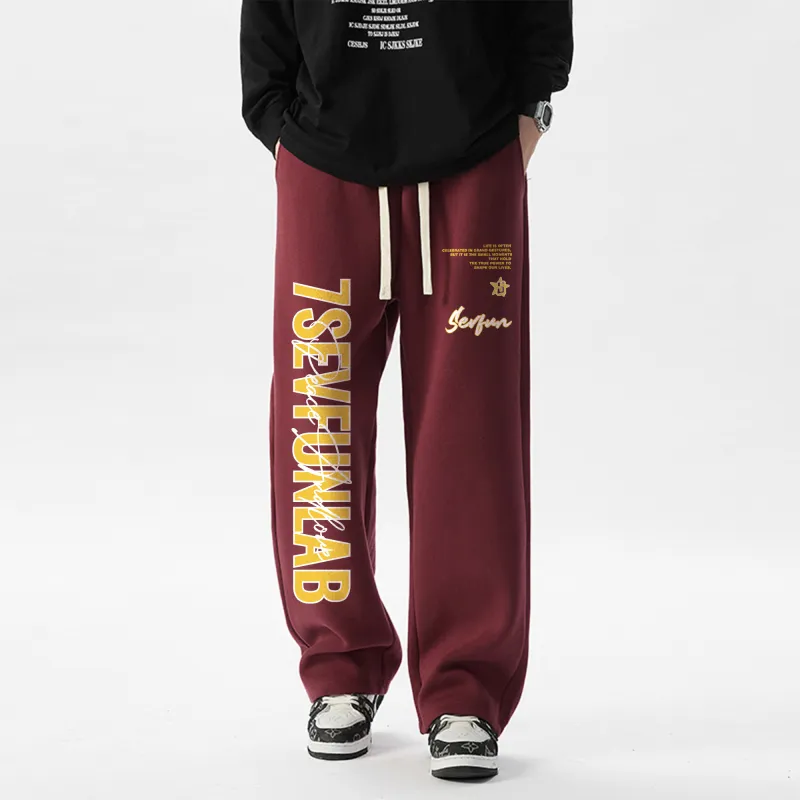 7 SEVFUN Casual Pants Unisex Black-19