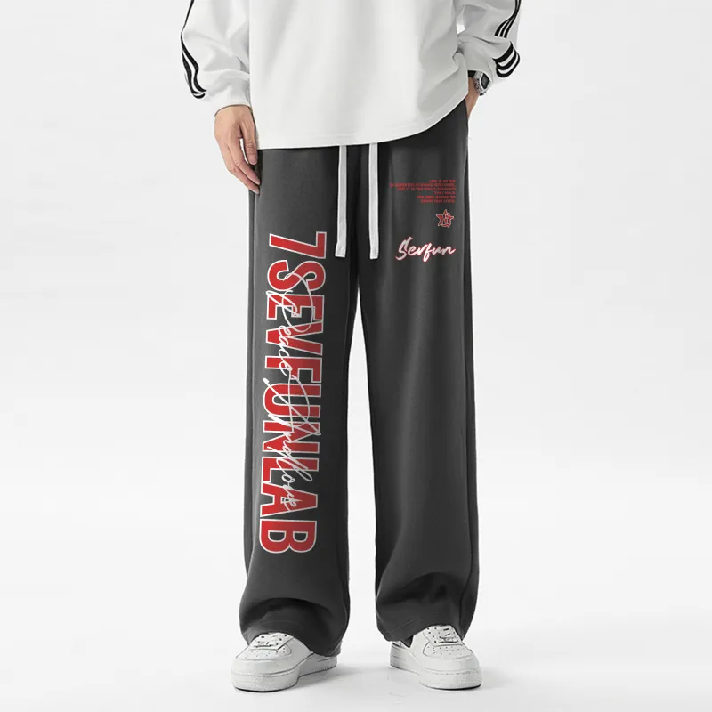 7 SEVFUN Casual Pants Unisex Black-11
