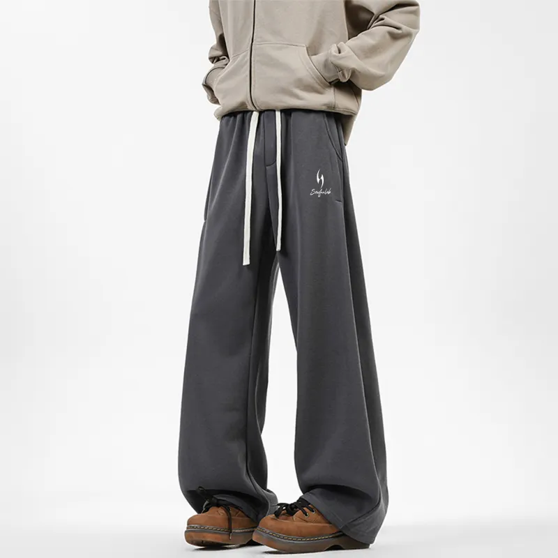 7 SEVFUN Casual Pants Unisex Dark Gray-3