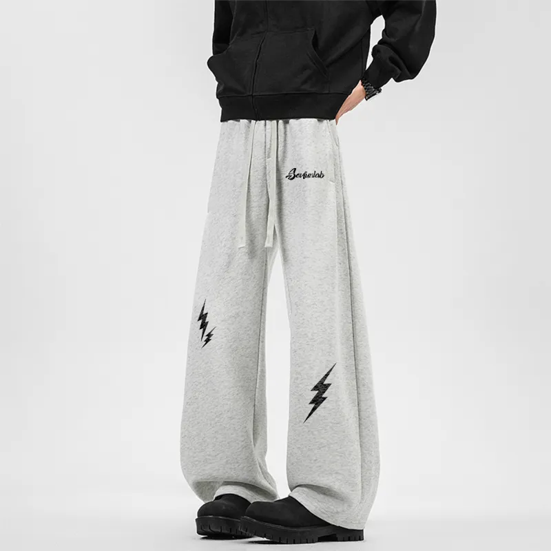 7 SEVFUN Casual Pants Unisex Dark Gray-8