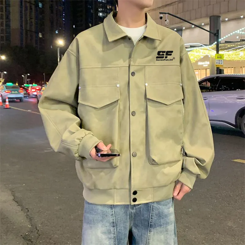 7 SEVFUN Leather Jackets Unisex-6