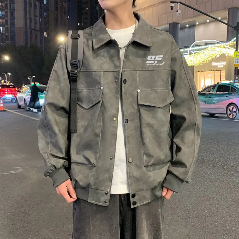 7 SEVFUN Leather Jackets Unisex-10