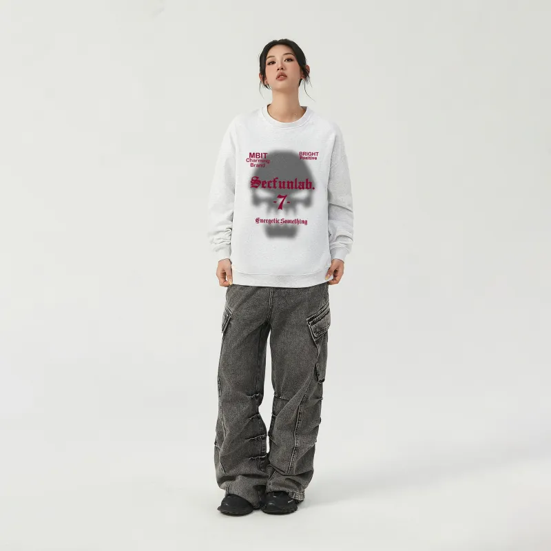 7 SEVFUN Sweatshirt Unisex Black-10