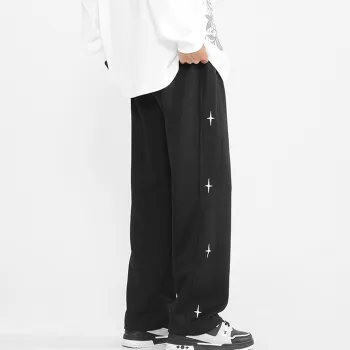7 SEVFUN Casual Pants Unisex Black