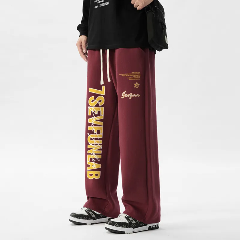 7 SEVFUN Casual Pants Unisex Black-18