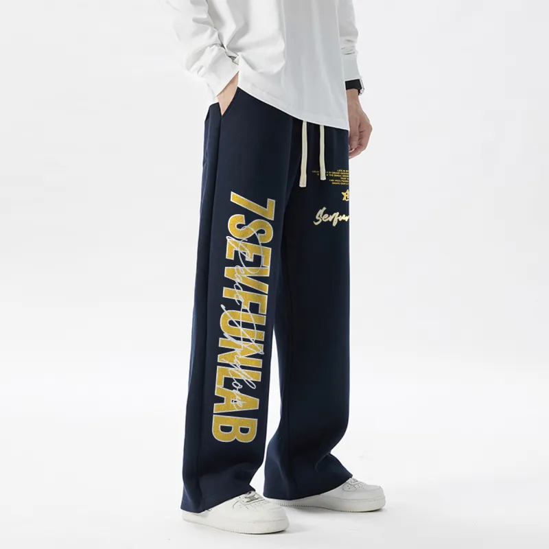 7 SEVFUN Casual Pants Unisex Black-14