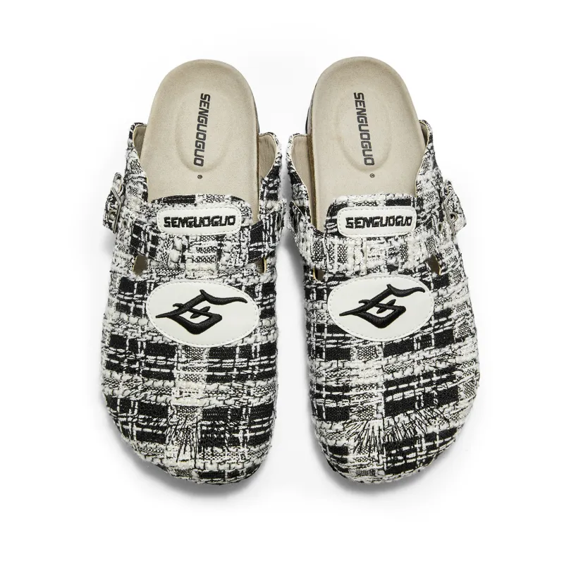 SENGUOGUO EVA Abrasion Resistant Slip Resistant Wrap toe Slippers Unisex-8