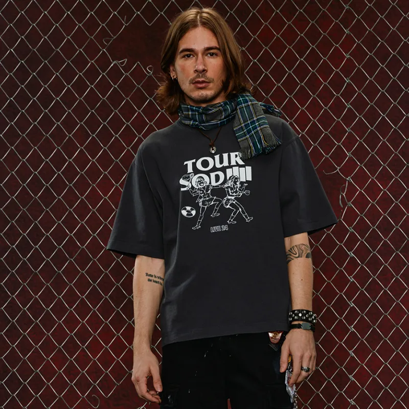 SOD Co. T Shirt Unisex Dark Gray-2