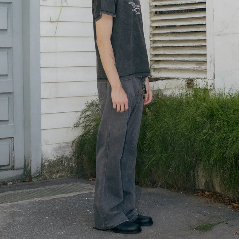 SOD System Of Dysfunction Jeans Unisex Gray-3