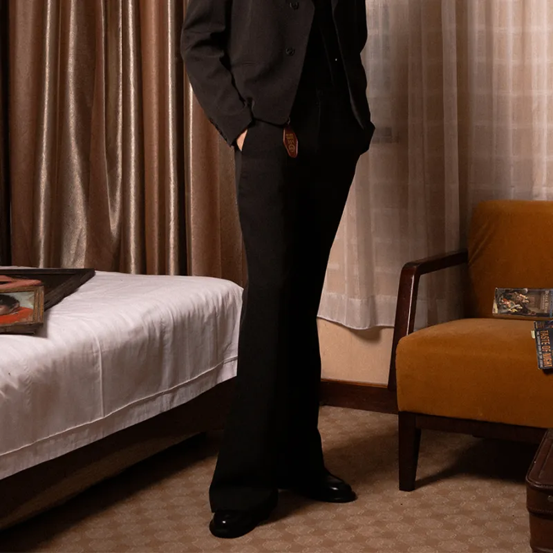 SOD System Of Dysfunction Suit Trouser Unisex Black-3