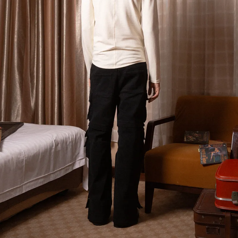 SOD System Of Dysfunction Cargo Pants Unisex Black-3