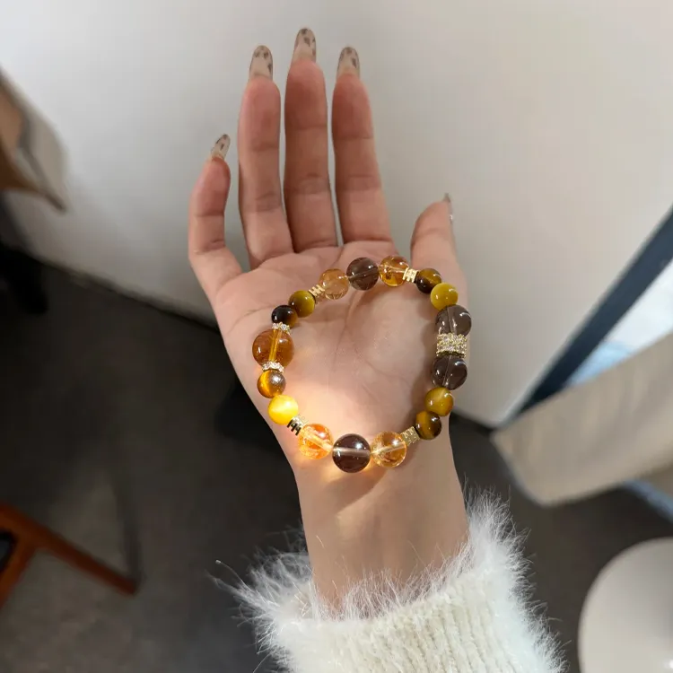 Yagu Crystal Jade Bracelets Unisex-2