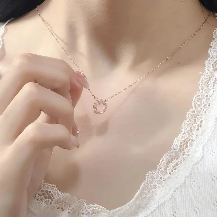 Yagu Jade Necklaces Women's-2