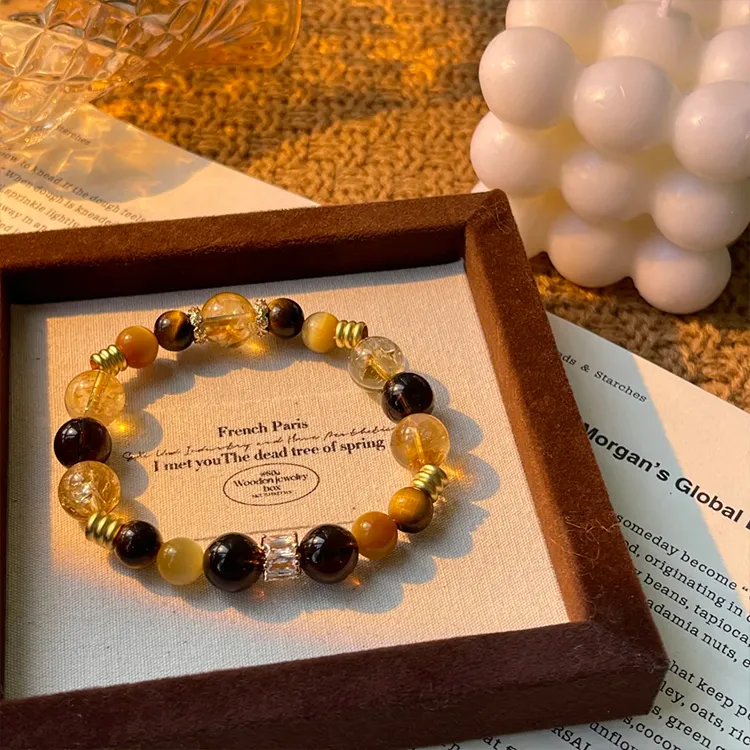 Yagu Crystal Jade Bracelets Unisex-4