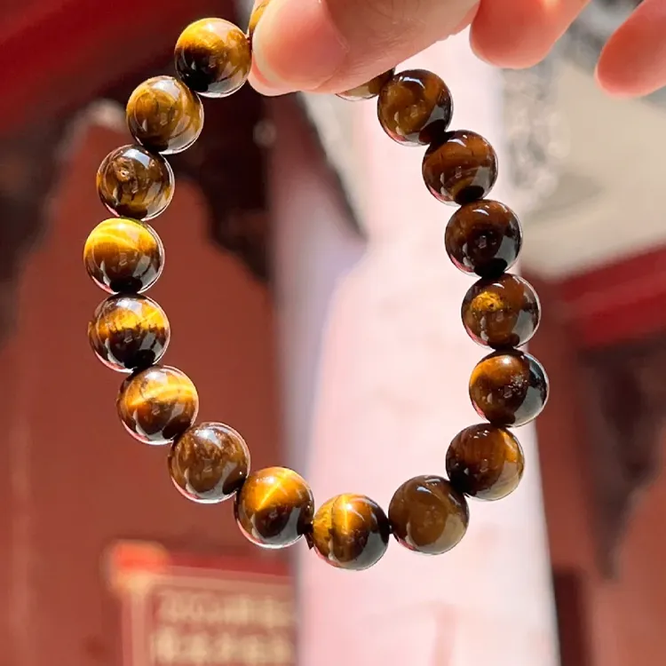 Yagu Tiger's Eye Stone Bracelets Unisex-4