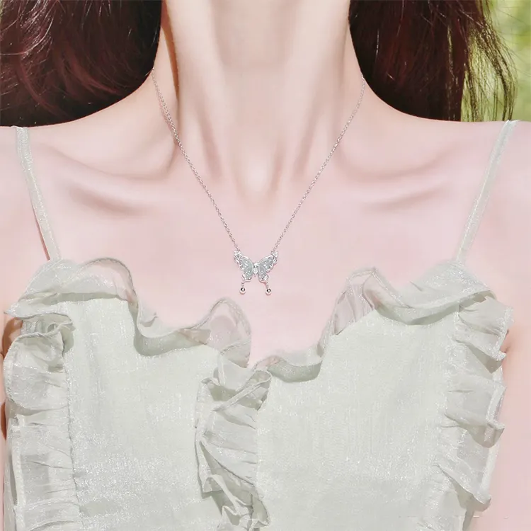 Yagu Ice Glutinous Necklaces Women's-1