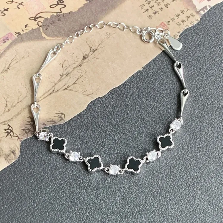 Yagu Natural Agate Jade Bracelets Women's-5