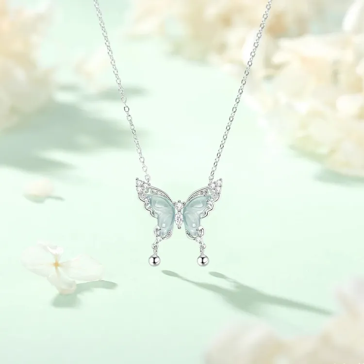 Yagu Ice Glutinous Necklaces Women's-3