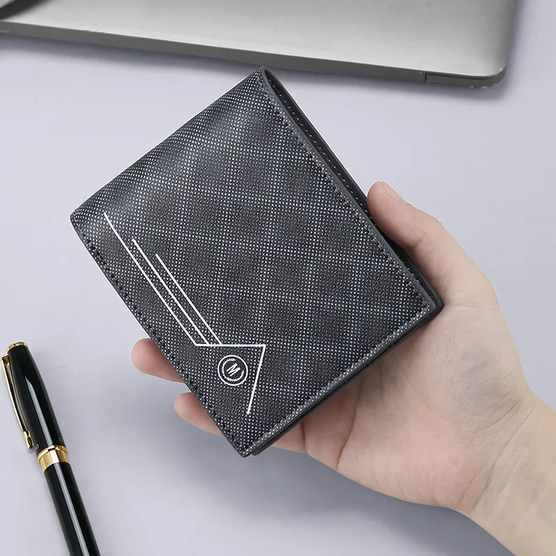 MashaLanti Synthetic Leather Wallet Men's Coffee-14