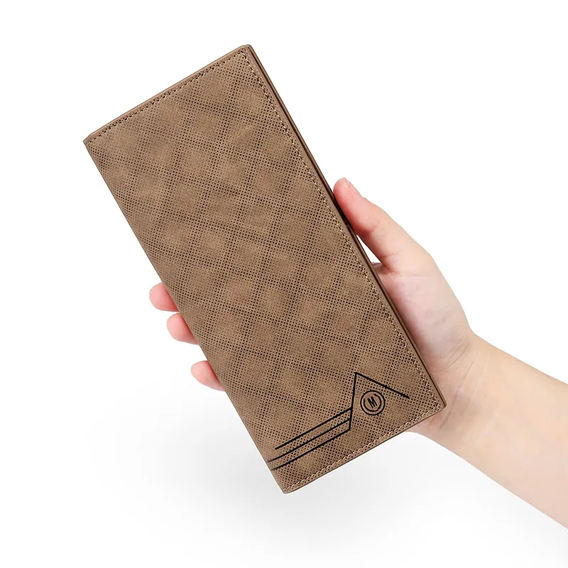 MashaLanti Synthetic Leather Wallet Men's Coffee-7