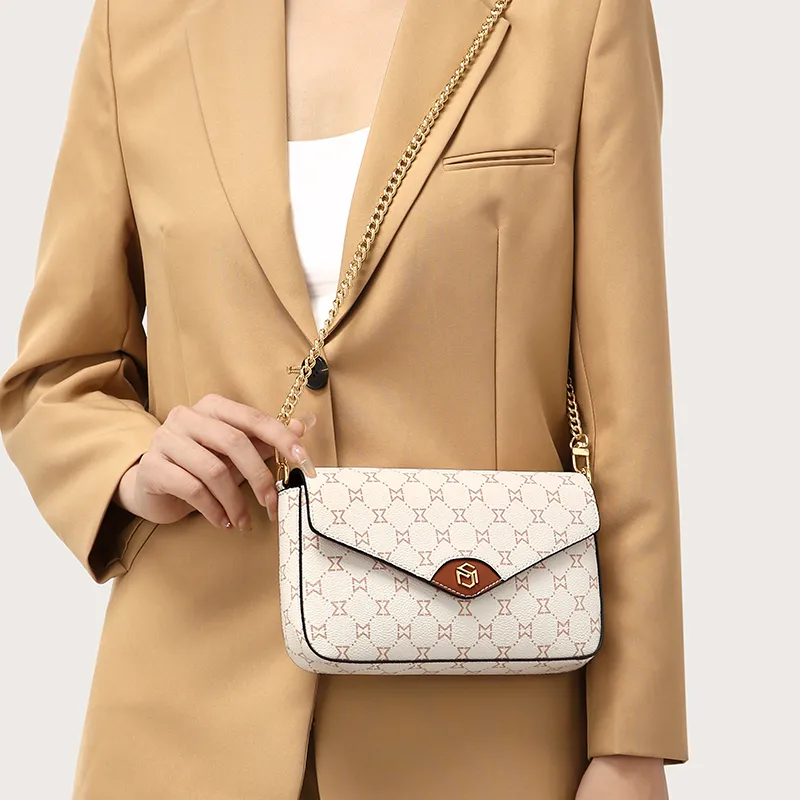MashaLanti PVC Small Square Bag Underarm Shoulder Bag, Crossbody Bag Regular Women's Dark Brown-11
