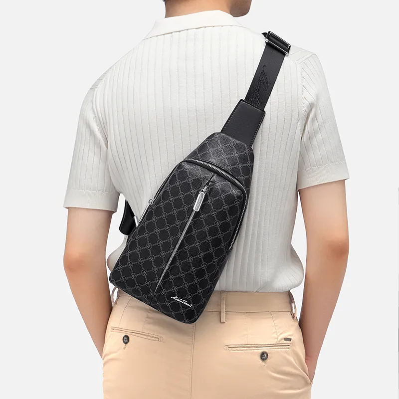 MashaLanti PVC Bonded Microfiber Synthetic Leather Shoulder Bag Crossbody Bag Sling Bags Medium Size Men's-7