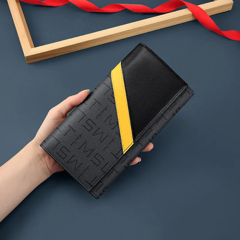 MashaLanti Synthetic Leather Coin Purses Wallets Regular Men's Dark Gray-6