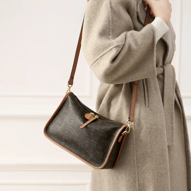 MashaLanti PVC Crossbody Bags Shoulder Bags Women's Coffee With Tea-3
