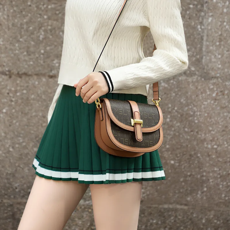 MashaLanti PVC Synthetic Leather Shopping Mom Bag Shoulder Bag Crossbody Bag Regular Women's Coffee-11