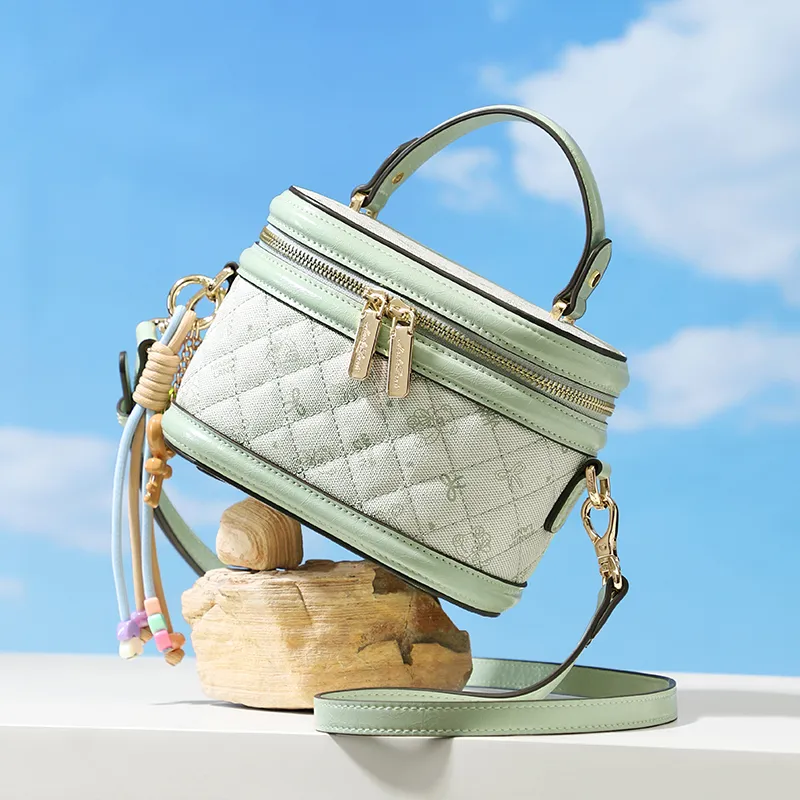 MashaLanti PVC Box Bag, Shoulder Bag, Crossbody Bag, Handbag Women's Multicolor-4